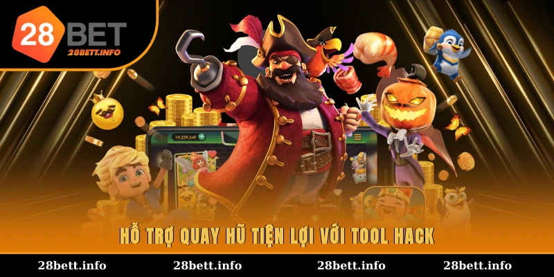 Hỗ trợ quay hũ tiện lợi với tool hack