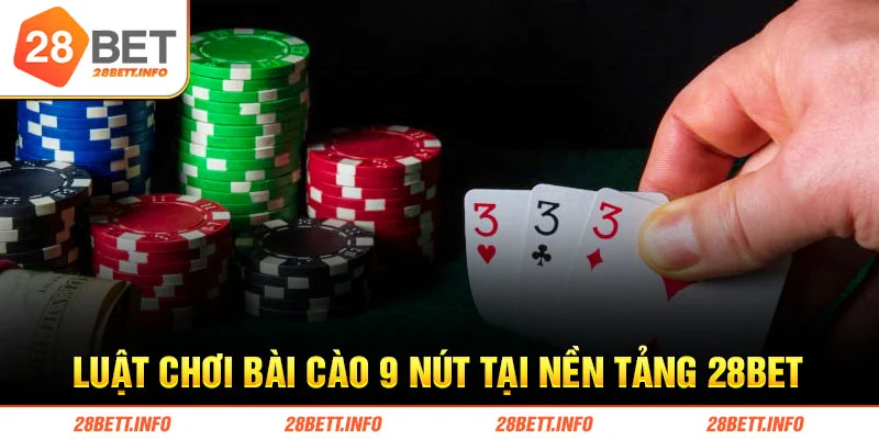 Luật chơi bài cào 9 nút tại nền tảng 28bet